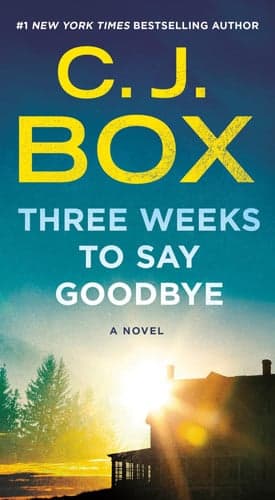 Cover of Three Weeks to Say Goodbye