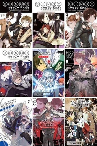 Cover of Bungo Stray Dogs Light Novel Set Vol 1-8