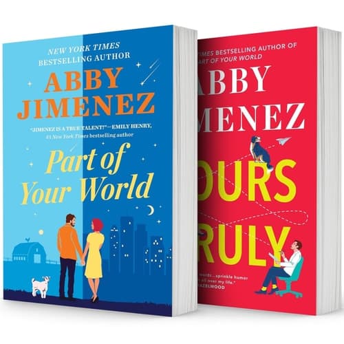 Cover of Part of Your World Series, Collection Set of 2 Books. Part of Your World and Yours Truly by Abby Jimenez