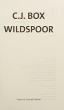 Cover of Wildspoor
