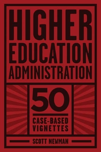 Cover of Higher education administration