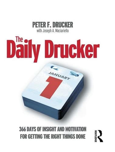 Cover of Daily Drucker