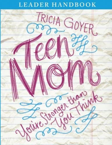 Cover of Teen Mom Leader Handbook