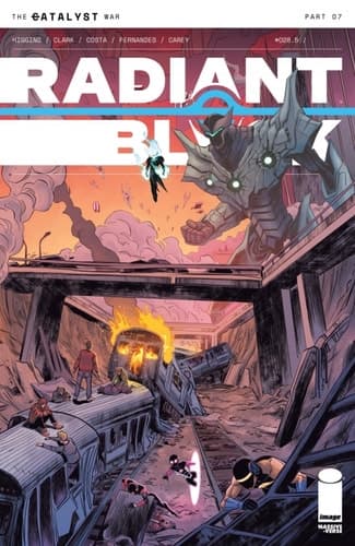 Cover of Radiant Black #28. 5