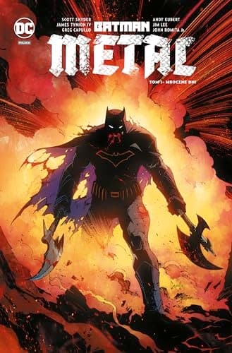 Cover of Batman Metal. Tom 1. Mroczne dni
