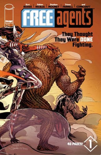 Cover of Free Agents #1