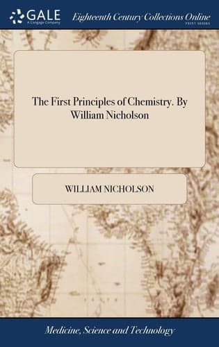 Cover of The first principles of chemistry