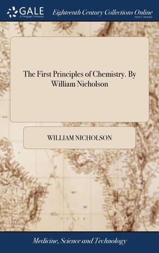 Cover of The first principles of chemistry