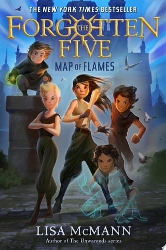 Cover of Map of Flames (the Forgotten Five, Book 1)