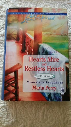 Cover of Hearts Afire / Restless Hearts (The Flanagans; 2 Volumes in 1)