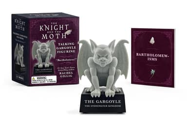 Cover of The Knight and the Moth Talking Gargoyle Figurine