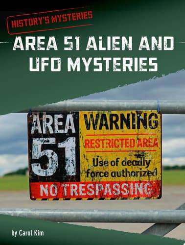 Cover of Area 51 Alien and UFO Mysteries