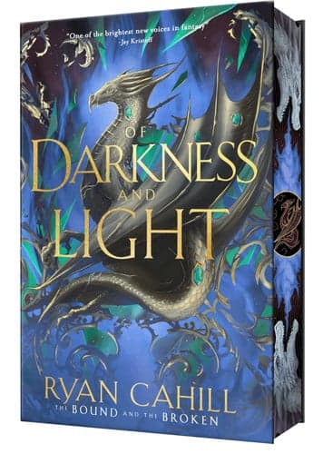 Cover of Of Darkness and Light: Signed - Book 2 of The Bound and the Broken