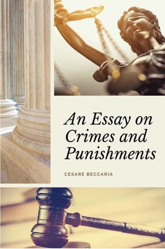 Cover of An essay on crimes and punishments