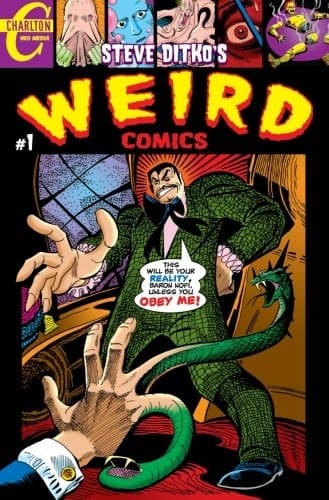 Cover of Steve Ditko's WEIRD Comics #1