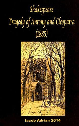 Cover of Shakespeare Tragedy of Antony and Cleopatra (1885)