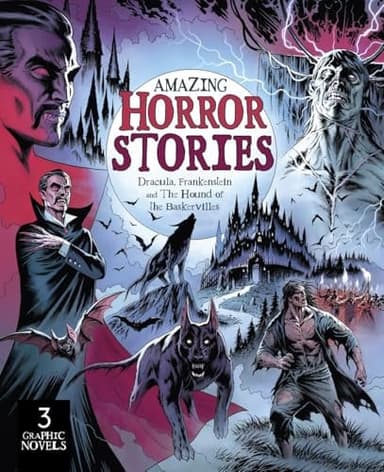 Cover of Amazing Horror Stories : Three Graphic Novels