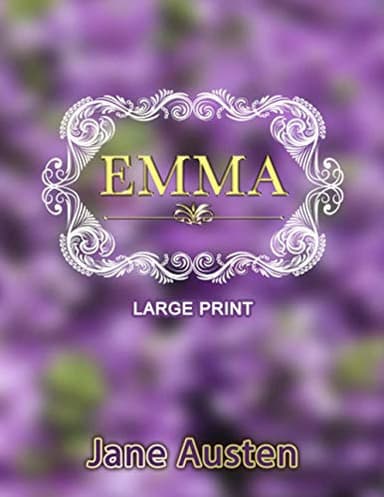Cover of Emma - Large Print