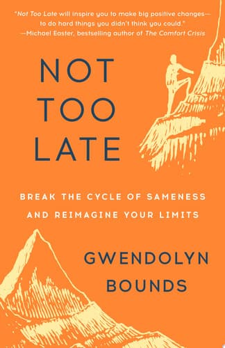 Cover of Not Too Late: The Power of Pushing Limits at Any Age