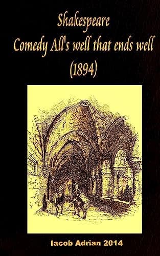Cover of Shakespeare Comedy All's Well That Ends Well (1894)