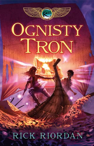 Cover of Ognisty Tron. Kroniki Rodu Kane