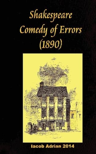 Cover of Shakespeare Comedy of Errors (1890)