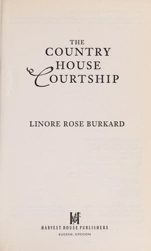 Cover of The country house courtship