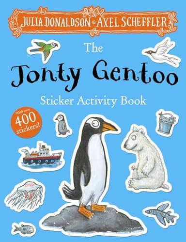 Cover of Jonty Gentoo Sticker Activity Book (PB)