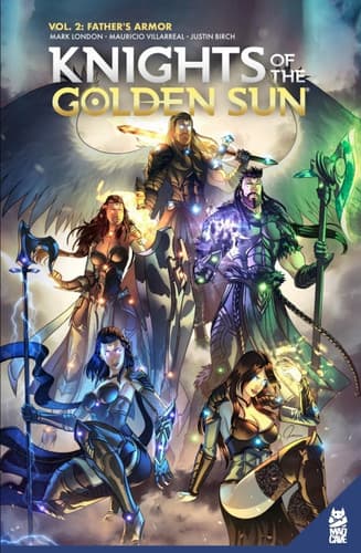 Cover of Knights of the Golden Sun Vol. 2