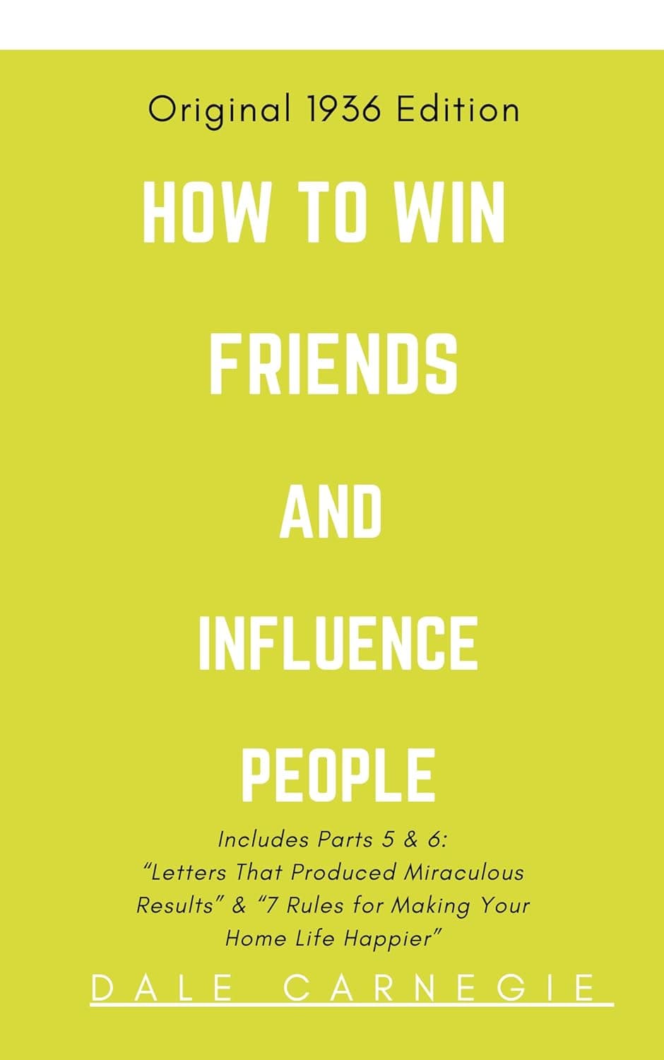 Cover of How to Win Friends and Influence People