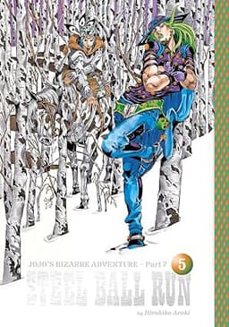 Cover of JoJo's Bizarre Adventure: Part 7: Steel Ball Run, Vol. 5
