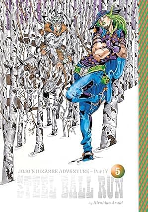 Cover of JoJo's Bizarre Adventure: Part 7: Steel Ball Run, Vol. 5