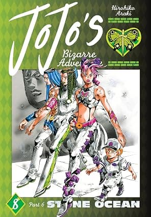 Cover of JoJo’s Bizarre Adventure: Part 6: Stone Ocean, Vol. 8