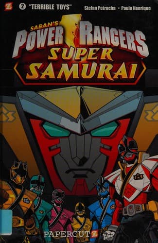 Cover of Saban's Power Rangers super samurai