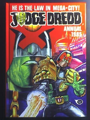 Cover of Judge Dredd UK Annual 1985