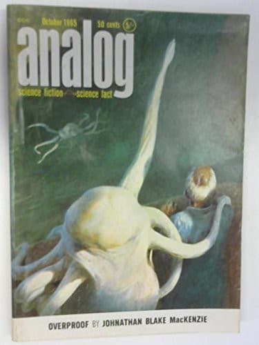 Cover of Analog Science Fiction & Science Fact, Vol. 76, No.2, October 1965