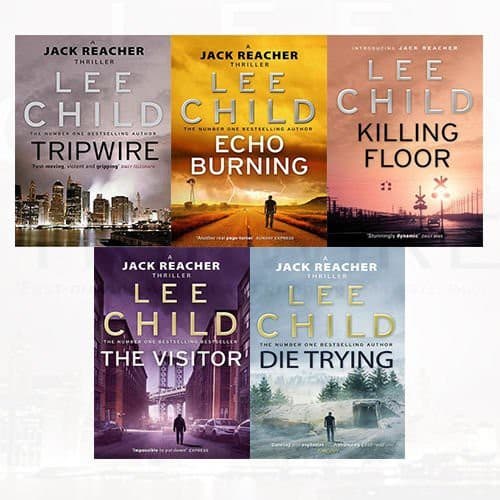 Cover of Lee Child Jack Reacher Series 1-5 Collection 5 Books Bundle