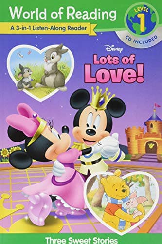 Cover of World of Reading Disney's Lots of Love Collection 3-in-1 Listen Along Reader