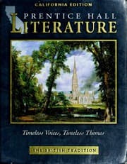 Cover of Prentice Hall Literature - Timeless Voices, Timeless Themes - The British Tradition