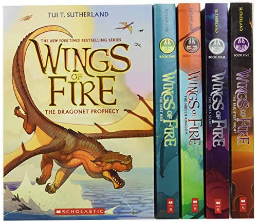 Cover of Wings of Fire #1-5 Special Edition Box Set