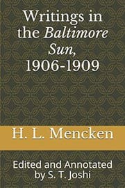 Cover of Writings in the Baltimore Sun, 1906-1909