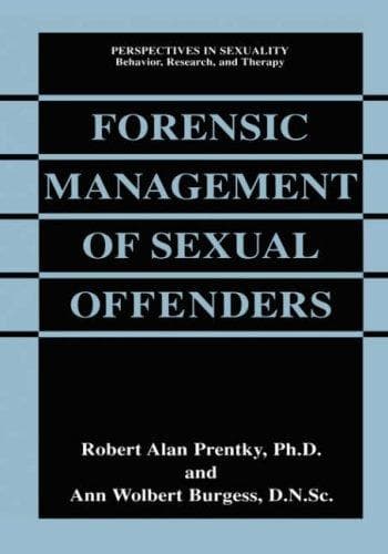 Cover of Forensic Management of Sexual Offenders
