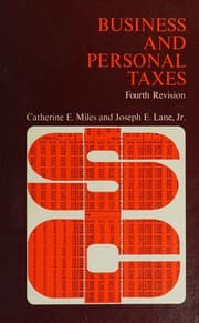 Cover of Business and personal taxes