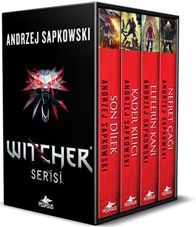 Cover of The Witcher Serisi-4 Kitap Takım