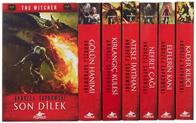 Cover of The Witcher Serisi Kutulu -7 Kitap Takım-, Çeviren