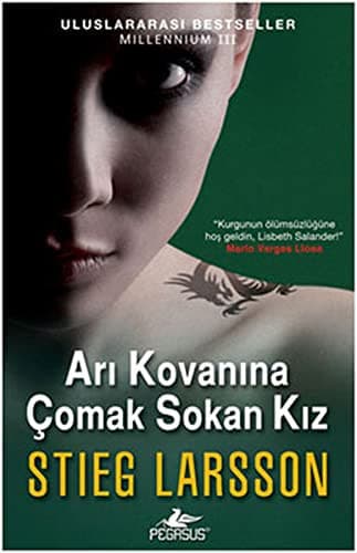 Cover of Ari Kovanina Comak Sokan Kiz -Millennium serisi 3.Kitap