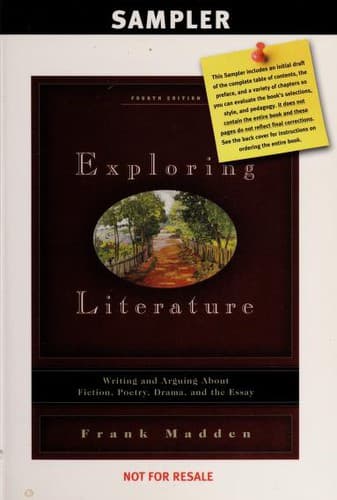 Cover of Exploring Literature
