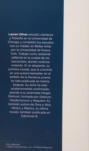 Cover of Si No Despierto
