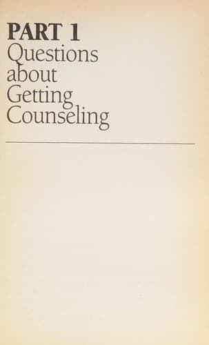 Cover of Can you trust counselling?