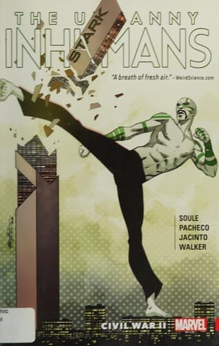 Cover of Uncanny Inhumans - Civil War II